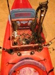 Motor vehicle Orange Wood Red Gas
